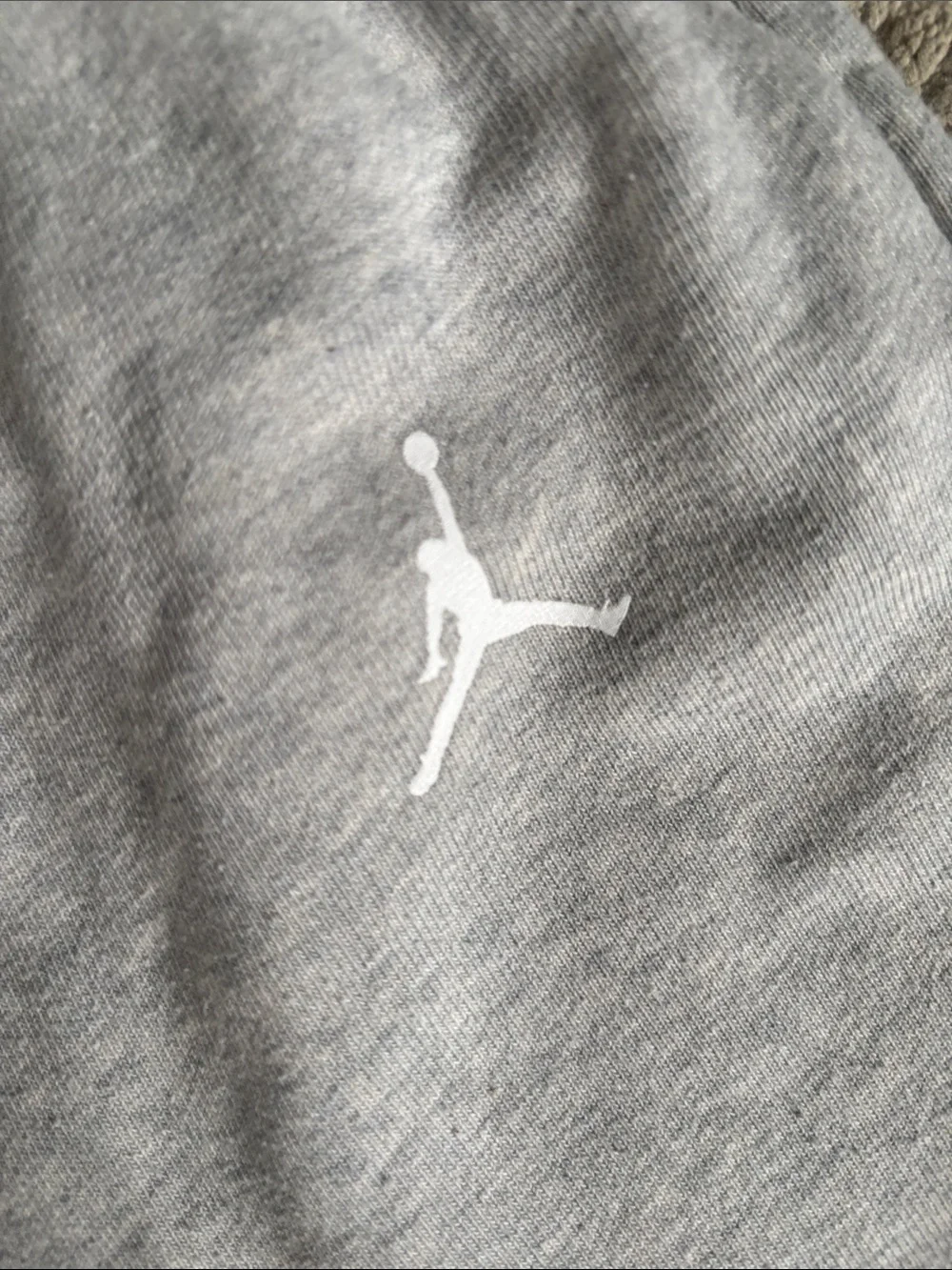 Jordan Light Grey Jumpman Joggers